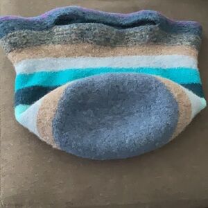 MARINA Multicolor Striped Knit Accessory